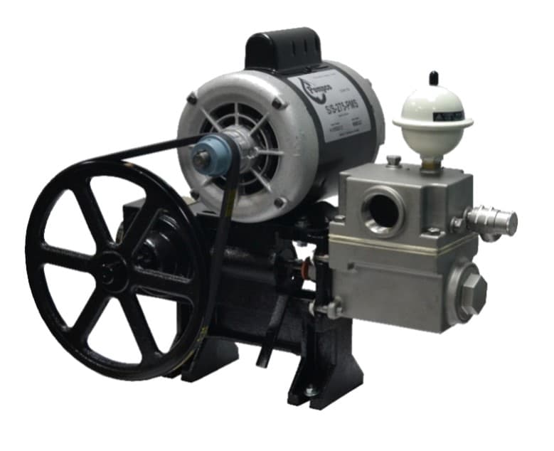 Stainless steel piston pump